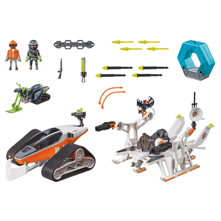 Spy Team Command Sled- 85 Pcs