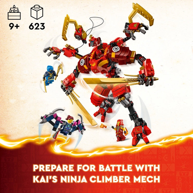 Kai's Ninja Climber Mech- 623 Pcs