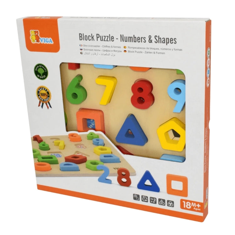Block Puzzle- Numbers & Shapes