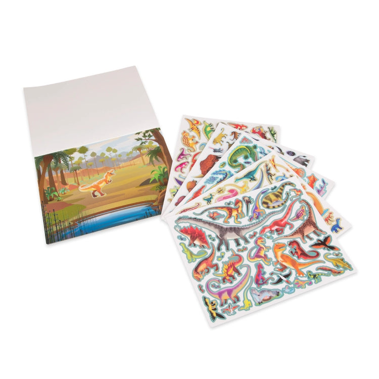 Reusable Sticker Pad- Prehistoric