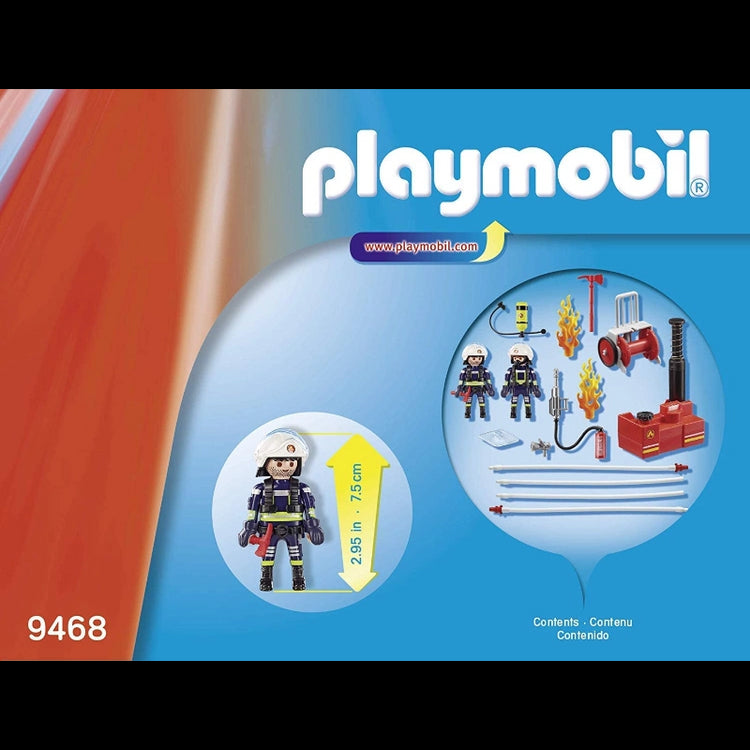 Firefighters with Water Pump- 40 Pcs