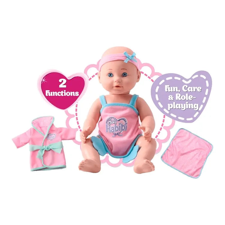 Baby Habibi Doll Bath Playset 14-Inch