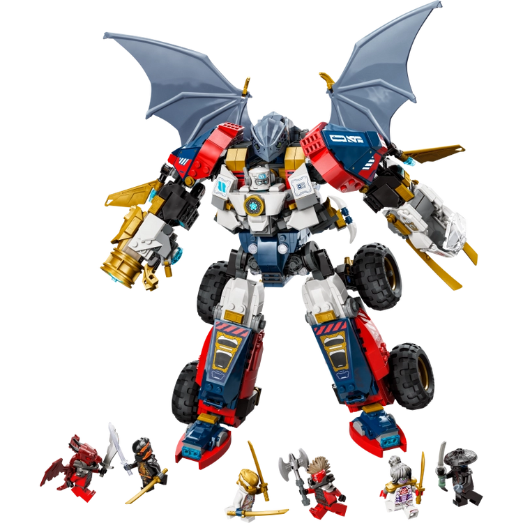 Zane's Ultra Combiner Mech- 1187 Pcs