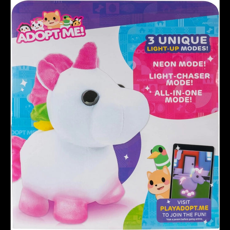 Adopt Me- Feature Plush (Mega- Neon Unicorn) Series 1