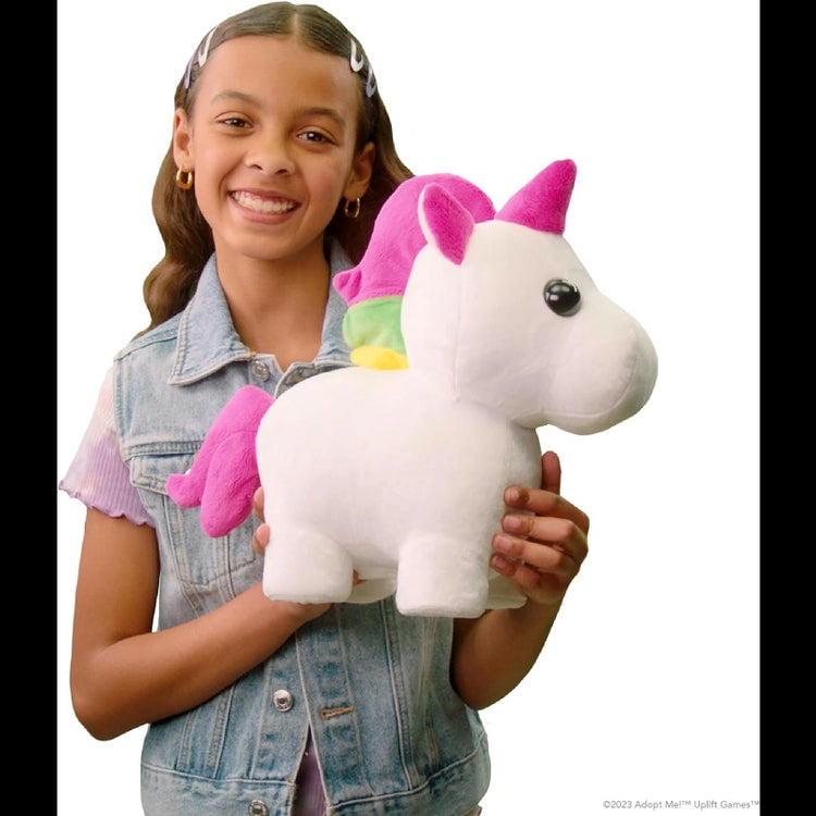 Adopt Me- Feature Plush (Mega- Neon Unicorn) Series 1