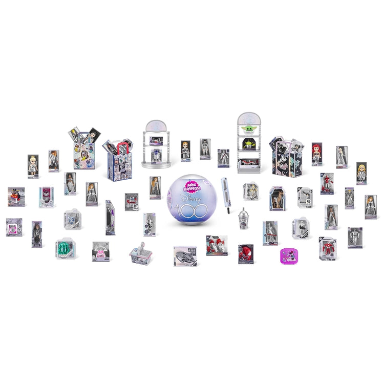 Mini Brands Disney 100 Platinum Series 1- 18 Pcs- PDQ