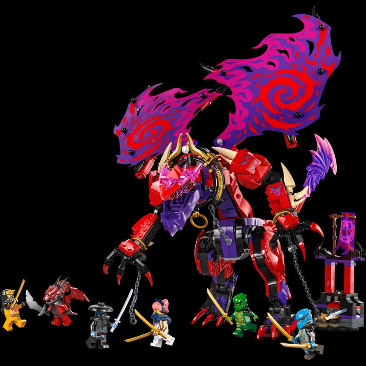 Thunderfang Dragon of Chaos- 668 Pcs
