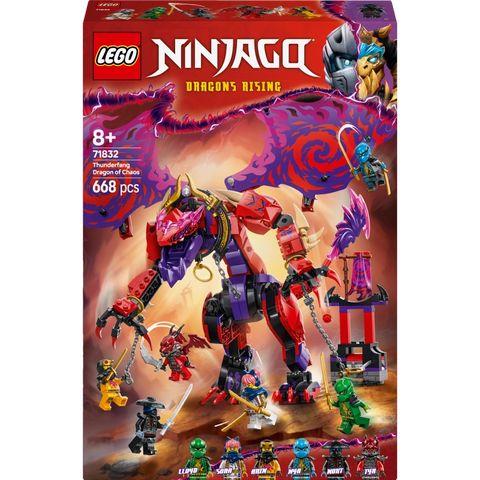 Thunderfang Dragon of Chaos- 668 Pcs