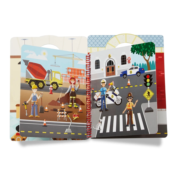 Puffy Sticker Activity Book- Cool Careers