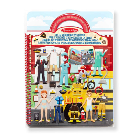Puffy Sticker Activity Book- Cool Careers