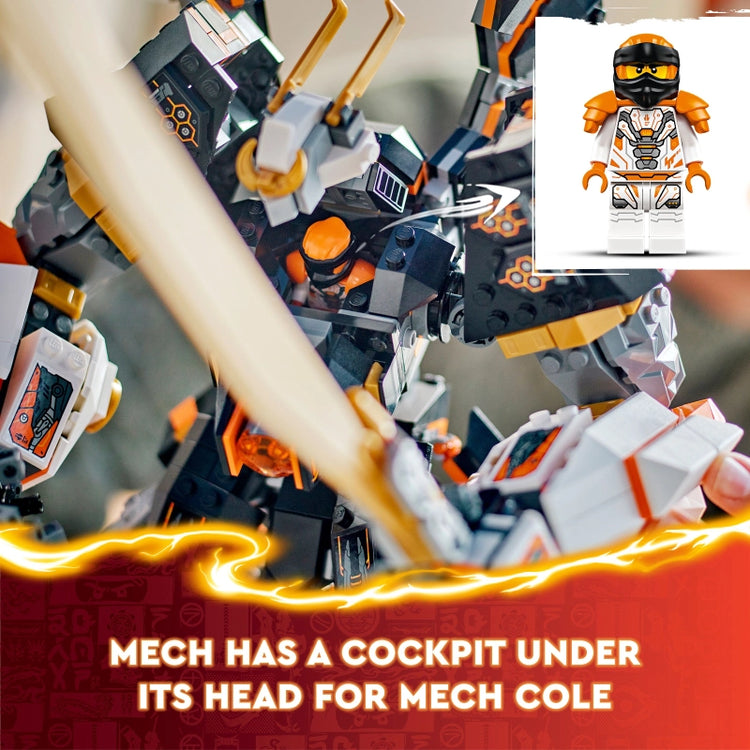 Cole's Titan Dragon Mech- 1055 Pcs