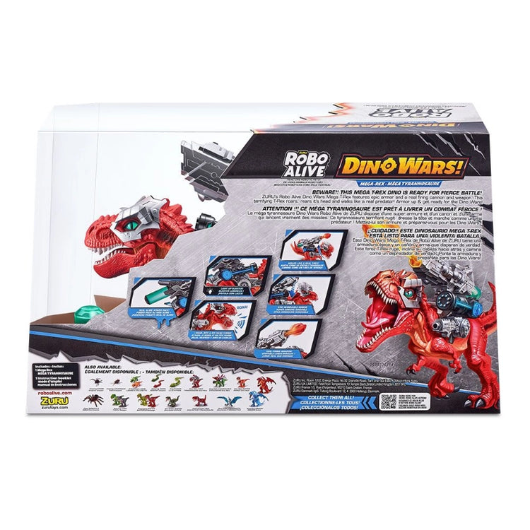 Zuru Robo Alive Dino Wars Series 1`Giant Battling Mega-Rex
