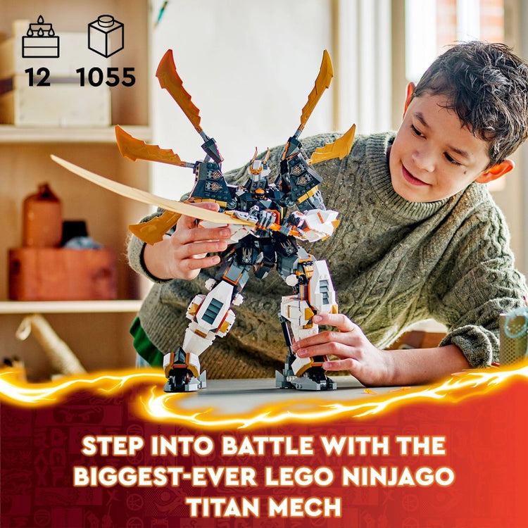 Cole's Titan Dragon Mech- 1055 Pcs