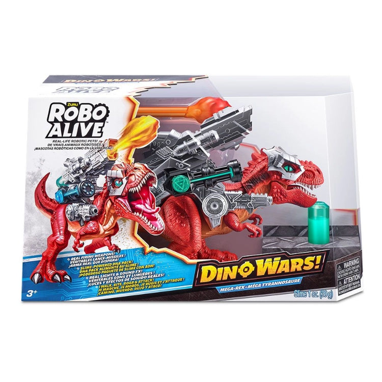 Zuru Robo Alive Dino Wars Series 1`Giant Battling Mega-Rex