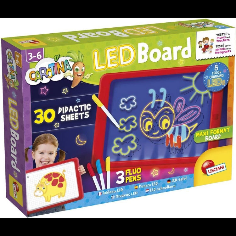 Carotina Educational LED Board for Drawing and Writing