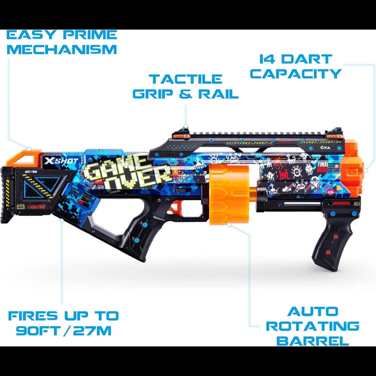 X-Shot Skins Last Stand Dart Blaster- Game Over