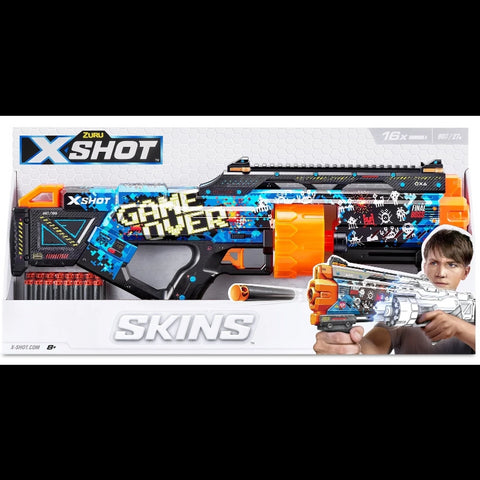 X-Shot Skins Last Stand Dart Blaster- Game Over