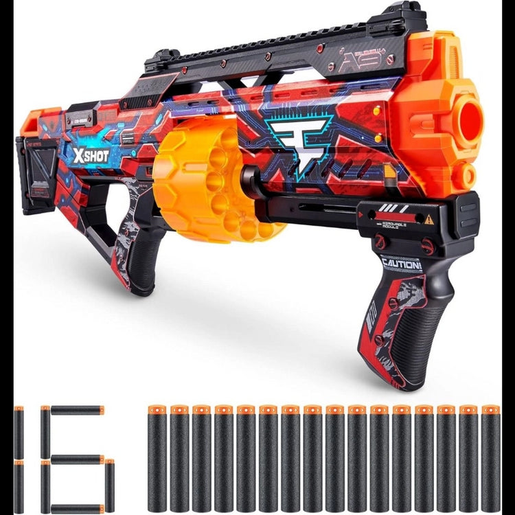 X-Shot Skins Last Stand Dart Blaster- Faze Clan