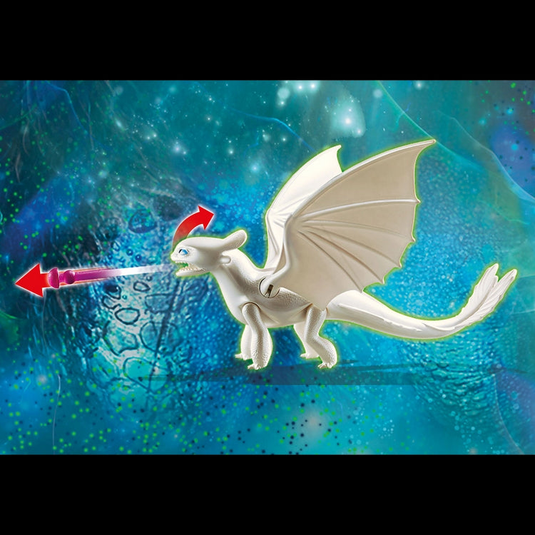 Light Fury and Baby Dragon with Kids- 16 Pcs