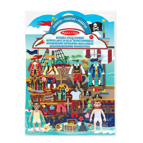Puffy Stickers Play Set- Pirate