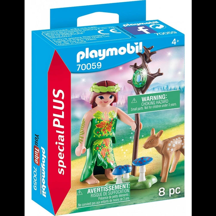 Fairy With Deer- 8 Pcs