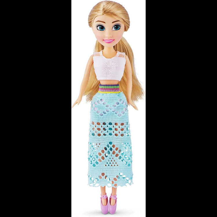 Sparkle Girlz- Dolls Playset Dolls & Vehicles- 10.5" Fashion Doll with Pink Convertible