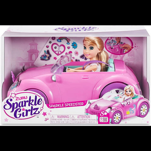 Sparkle Girlz- Dolls Playset Dolls & Vehicles- 10.5