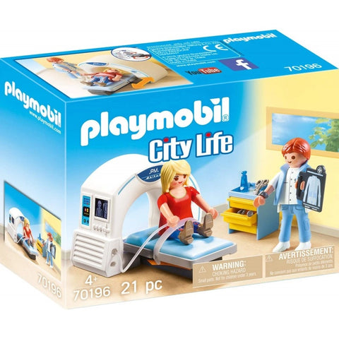 Playmobil Radiologist Set- 21 Pcs