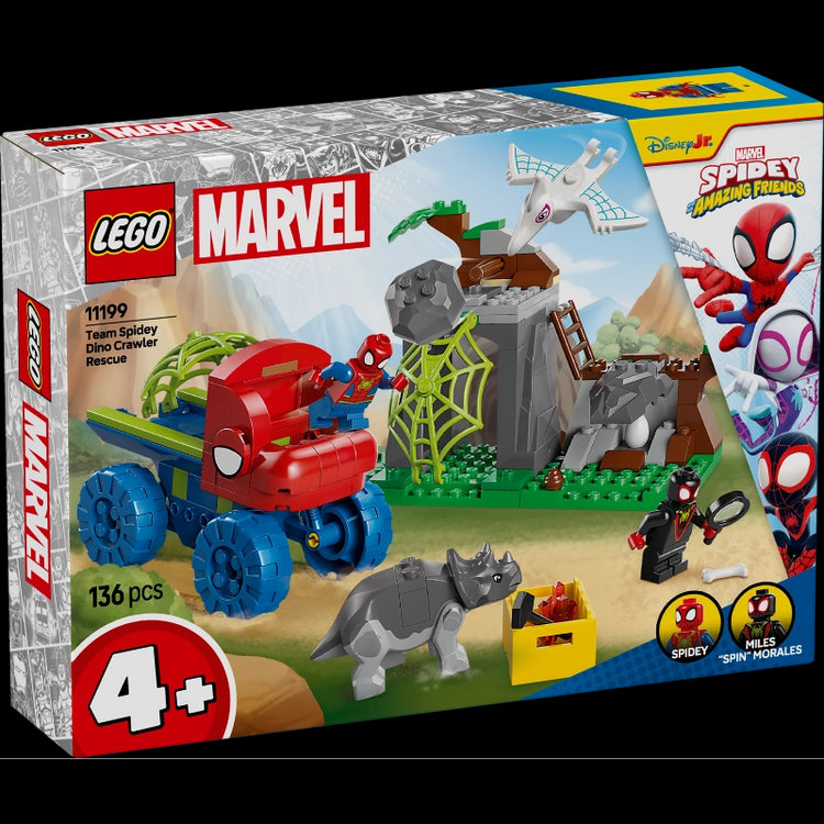 Team Spidey Dino Crawler Rescue- 136 Pcs