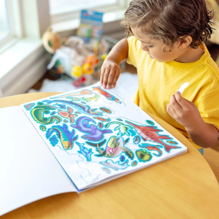 Reusable Sticker Pad- Prehistoric