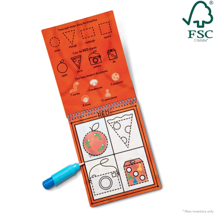 Water Wow! Water Reveal Pad- Colors & Shapes