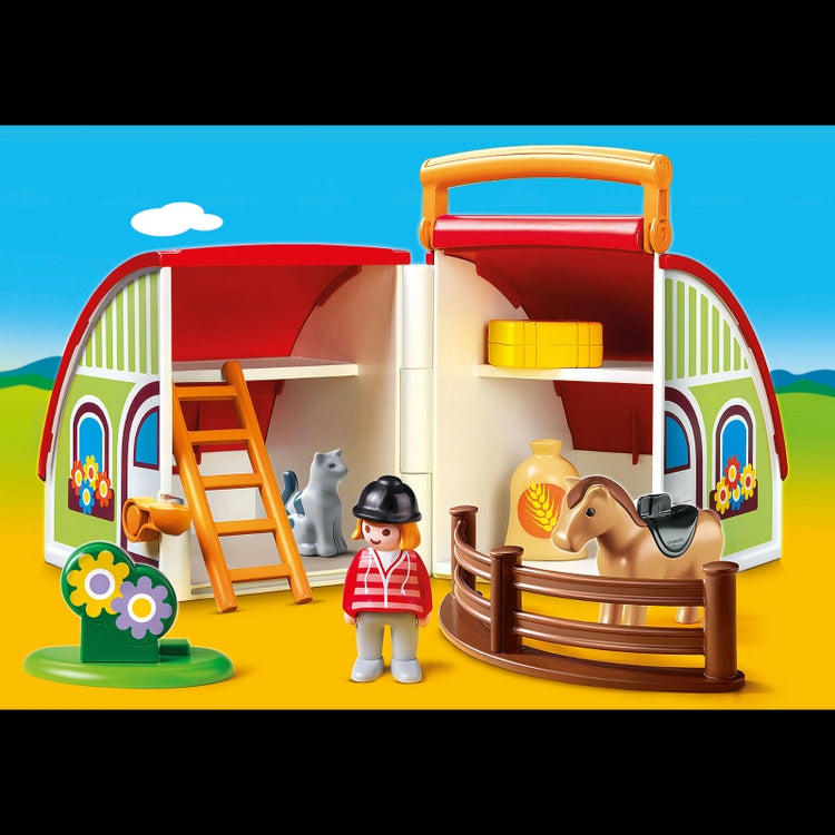 1.2.3 My Take Along Farm- 11 Pcs