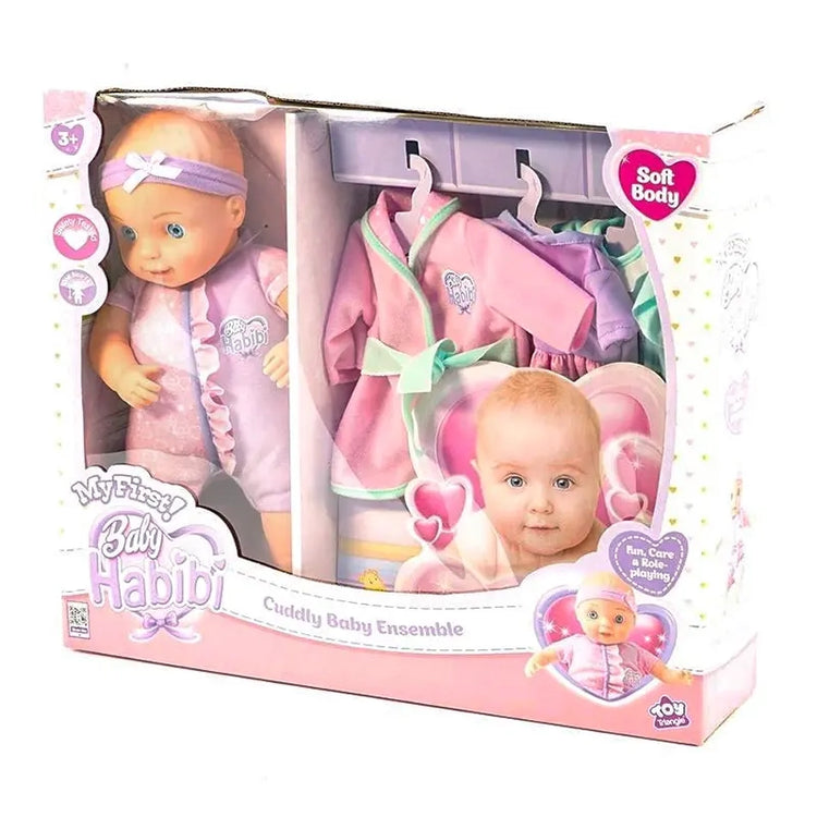 Baby Habibi Doll My First Cuddly Baby Ensemble 14-Inch