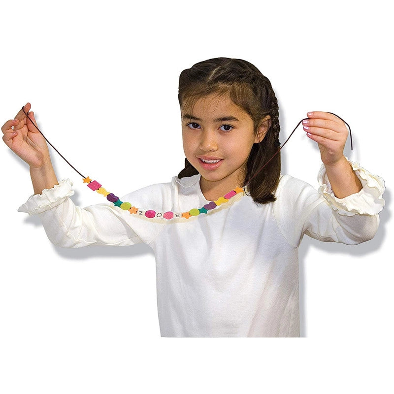 Created by Me! Alphabet Beads Wooden Bead Kit