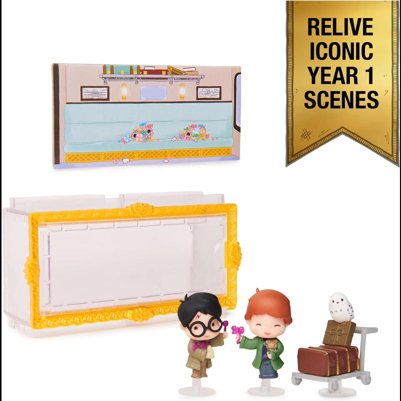 Wizarding World Collectible Multi Pack Harry, Ron & Hedwig with cart