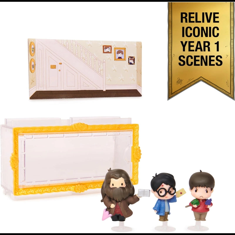 Wizarding World Collectible Pack Harry Potter, Dudley & Hagrid