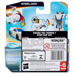 Transformers Toys EarthSpark 1-Step Flip Changer Wheeljack Action Figure