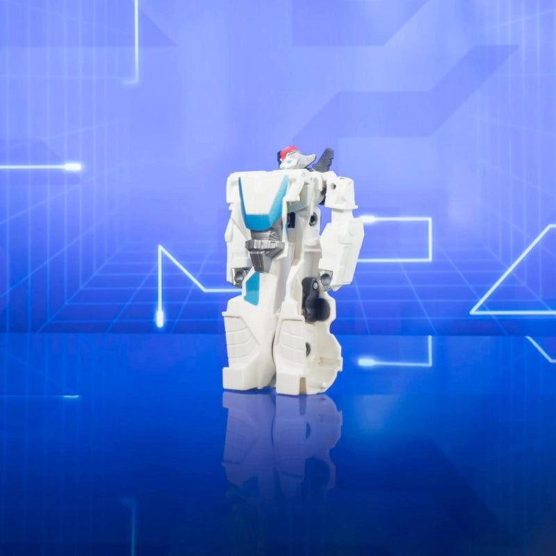 Transformers Toys EarthSpark 1-Step Flip Changer Wheeljack Action Figure