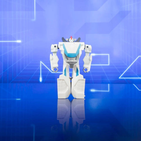 Transformers Toys EarthSpark 1-Step Flip Changer Wheeljack Action Figure