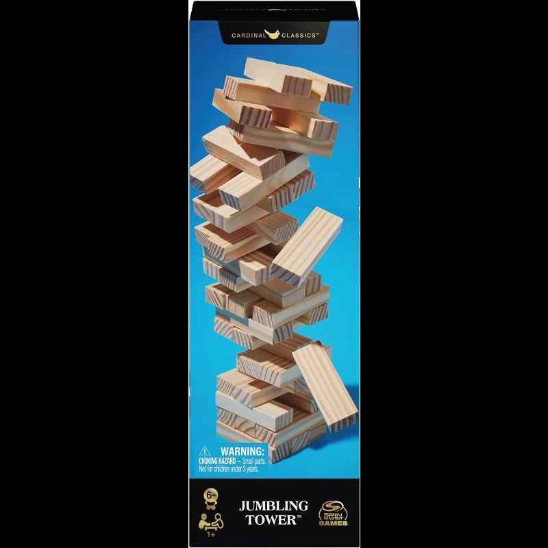 Game Jumbling Towers Wood in Shoe Box