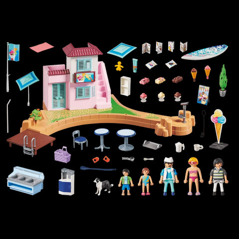 Waterfront Ice Cream Shop- 108 Pcs