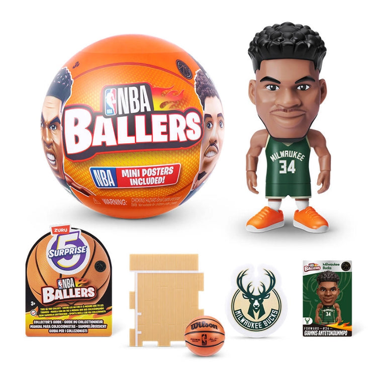 5 Surprise NBA Ballers Series 1- Sidekick