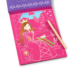 On the Go Scratch Art Color Reveal Pad- Fairy Tales