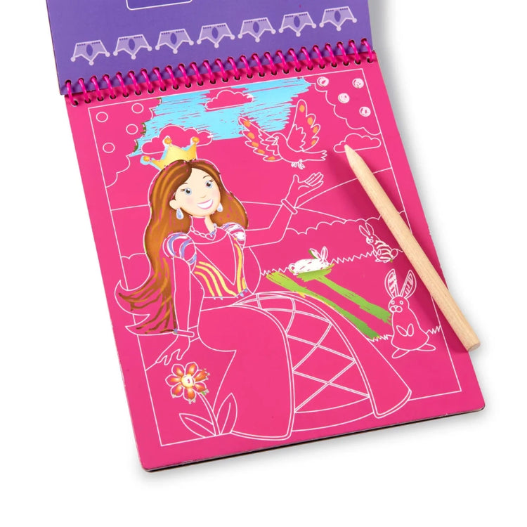 On the Go Scratch Art Color Reveal Pad- Fairy Tales