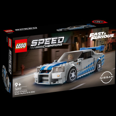 2 Fast 2 Furious Nissan Skyline GT-R (R34)- 319 Pcs