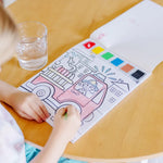 Paint with Water Kids' Art Pad- Vehicles