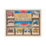 My First Wooden Stamp Set- Vehicles