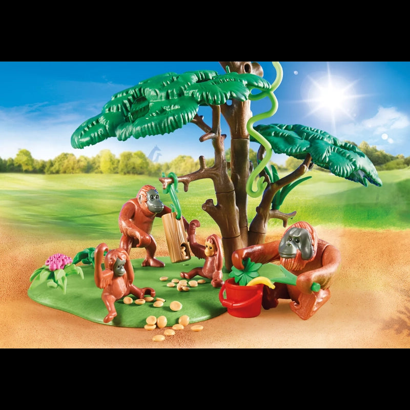 Orangutans with Tree- 49 Pcs