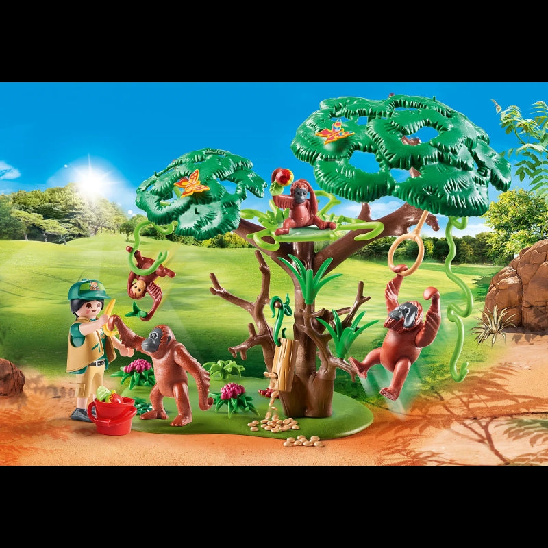 Orangutans with Tree- 49 Pcs