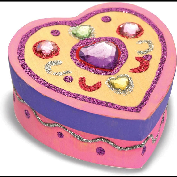 Decorate-Your-Own Wooden Heart Box